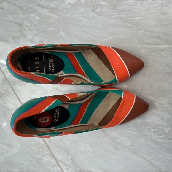 ALDO Rise block heel leather pumps - Picture 4 of 12